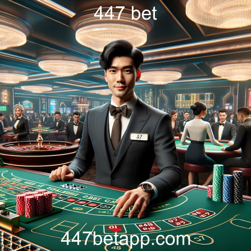 A Experiência Imersiva do Cassino Ao Vivo na 447 Bet